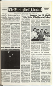 The Springfield Student (vol. 48, no. 03) Oct. 14, 1960