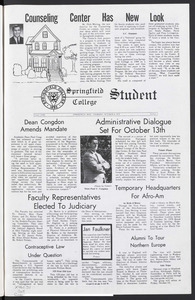 The Springfield Student (vol. 58, no. 03) Oct. 08, 1970