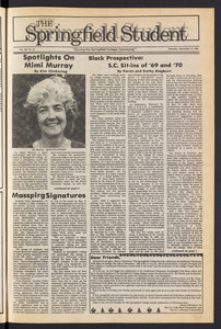 The Springfield Student (vol. 100, no. 10) Dec. 12, 1985