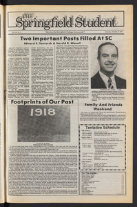 The Springfield Student (vol. 100, no. 3) Oct. 10, 1985