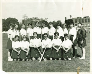 First Softball Team Photo at Springfield College, 1969