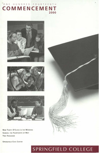Springfield College Commencement Program (2000)