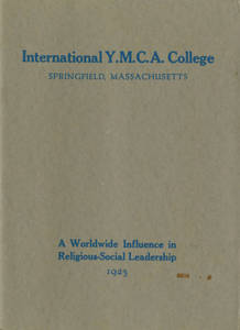 International YMCA College: A Worldwide Influence in Religious-Social Leadership