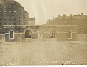 East Boston tunnel alterations - Entrance and exit building - Maverick Square