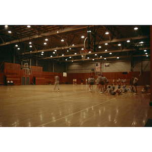 Students in Cabot Gym, 1964