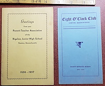 Gleason Family club papers