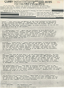Clubs News (September 1988)