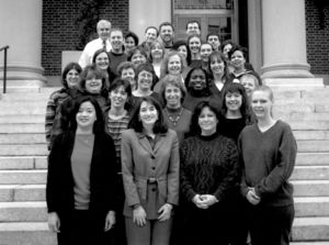 Suffolk University staff at a Leadership Management Program offered by the Colleges of Fenway