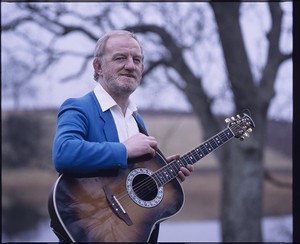 Pat Woods, folk singer and guitarist from Co. Armagh