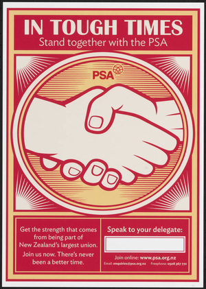 In tough times : Stand together with the PSA