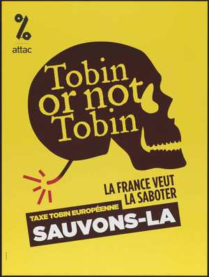 Tobin or not tobin : La France veut la Saboter : Taxe tobin européenne sauvons-la