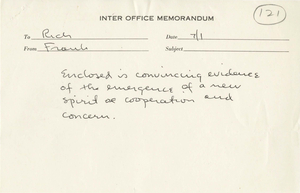 Inter-office memorandum containing statement from Kathleen Sullivan, Boston School Committee President, 1977 June 30