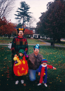 Lexington Halloween parade 1993