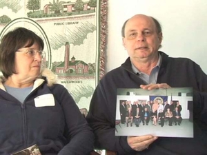 John Anzivino and his wife Barbara Anzivino at the Stoughton Mass. Memories Road Show: Video Interview