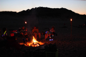 Bonfire at Nauset Light Beach