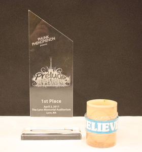 The trophy from hard work
