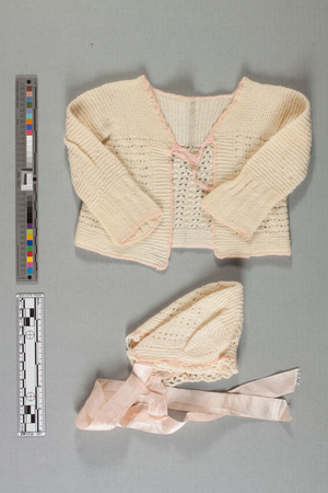 Infant's Sweater and Cap