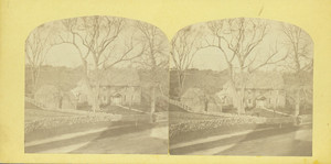Exterior view of the Coffin House, Newbury, Mass., undated