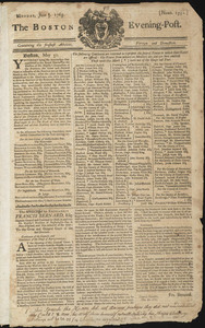 The Boston Evening-Post, 3 June 1765