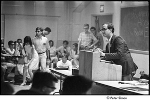 National Student Association Congress: man speaking at podium