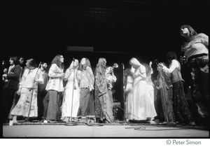 Fairfax Street Choir performing on last night of the Kohoutek Celebration of Consciousness