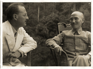 Owen Lattimore and Chiang Kai-Shek