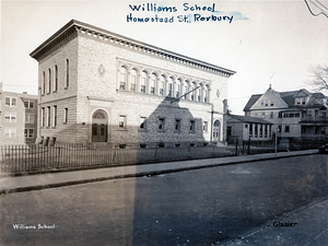 Williams School, Homestead Street, Roxbury