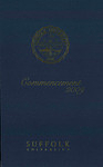 2009 Suffolk University commencement program, College of Arts & Sciences and Sawyer Business School