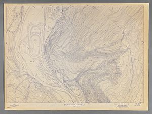 Route 7 Corridor Project topographic map