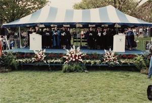 Commencement Stage, I.