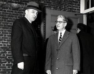 Arthur S. Flemming and President Meneely.