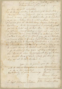 Letter, 1776 December 22, Corryells Ferry (Lambertville), N.J., to William Perkins