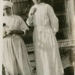 Camp MacArthur - Waco, Texas - World War I - Two nurses