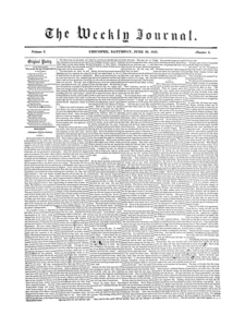 Chicopee Weekly Journal, June 30, 1855
