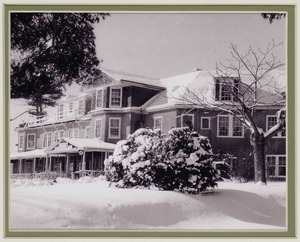 Monponsett Hotel in Winter, Halifax, Massachusetts
