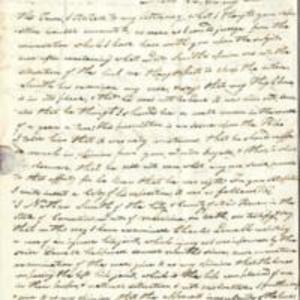 Letter to John C. Warren from Charles Lowell