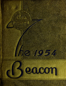 Suffolk University Beacon yearbook, 1954