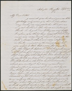 Autograph letter signed by Michael Leary to Ellen Desmond