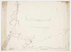 Copy of the location of the Marblehead branch railroad, 1839.