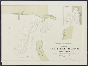 Plan of Wellfleet Harbor, Wellfleet