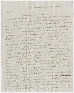 Benjamin Silliman letter to Edward Hitchcock, 1833 July 18