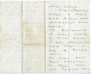 Emily Dickinson letter to J. K. Chickering