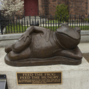 Frog Donation box