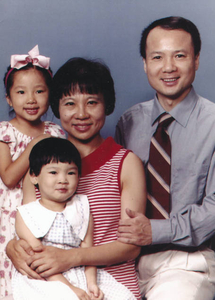 Liu and Zhang family photo