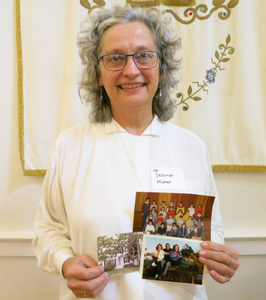 Deborah Maher at the Martha's Vineyard Mass. Memories Road Show