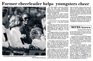 Former cheerleader helps youngsters cheer