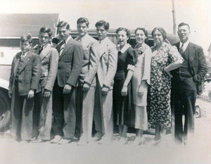 Stuart family circa 1940s