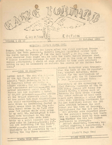 Eagle Forward (Vol. 1, No. 13), 1950 October 10