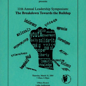 Program booklet for the Coalition for Asian Pacific American Youth Conference in 2004