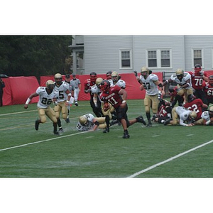 Northeastern has the ball in homecoming game against William & Mary